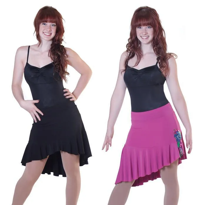 2674 // Empire-Waist Skating and Dance Dress
