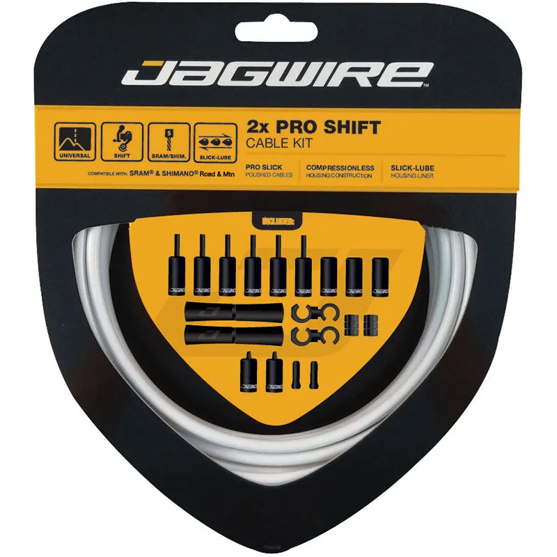 2X PRO SHIFT DIY DERAILLEUR CABLE KIT