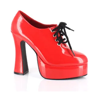 557-AMBER 5.5" Chunky Heel Oxford.