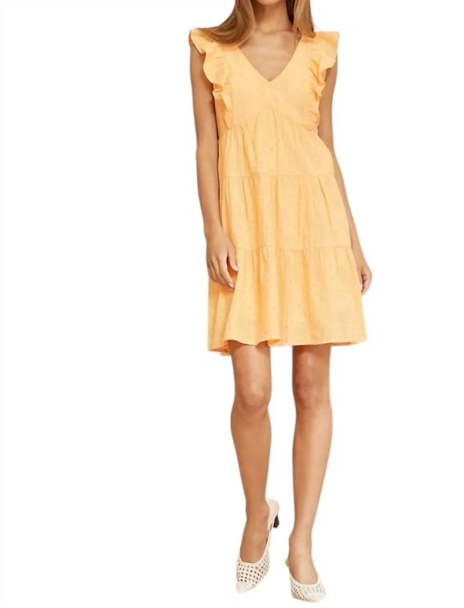 Andree By Unit - EYELET TIERED DRESS