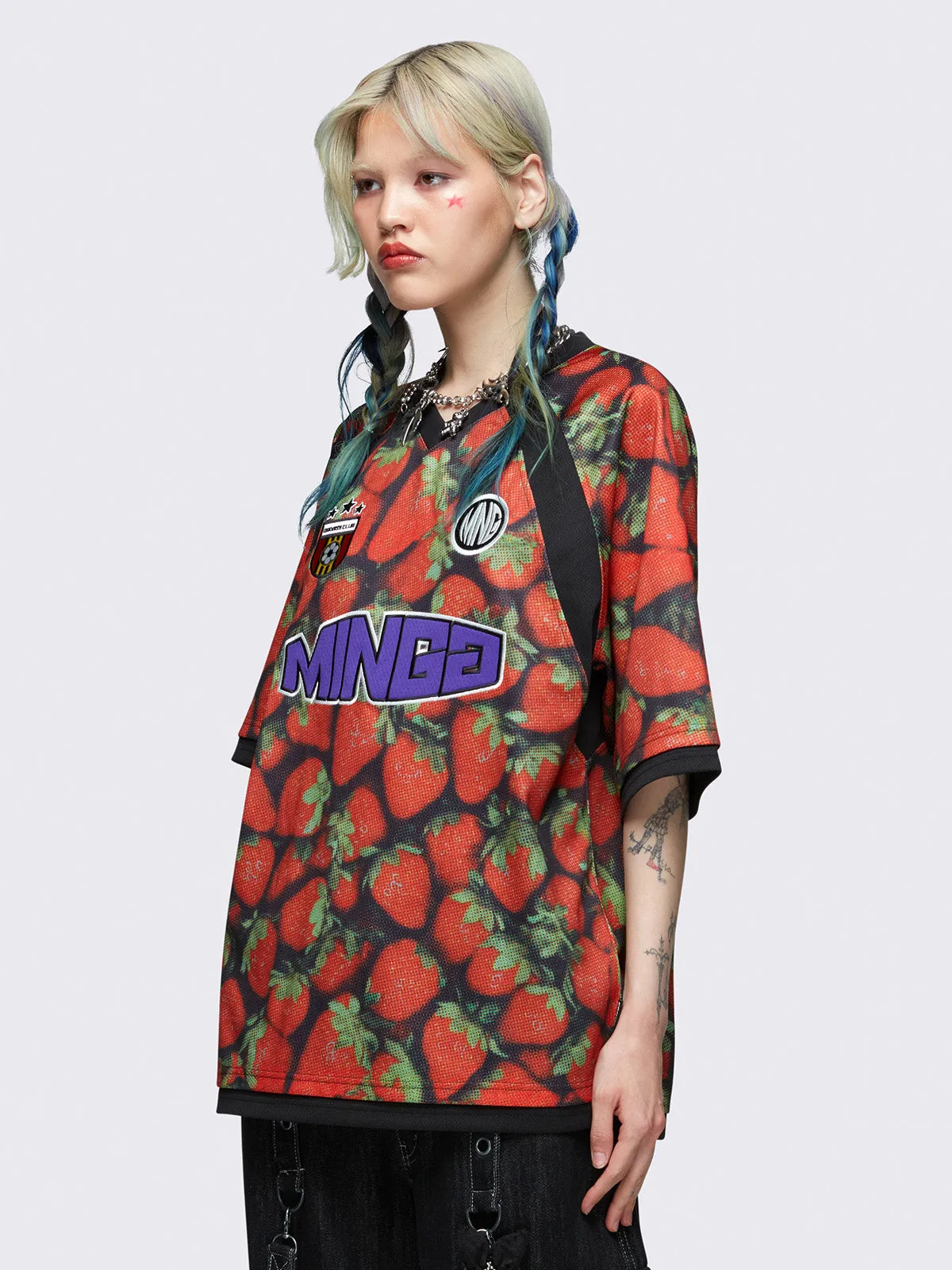 Badass Club Football Jersey T-shirt