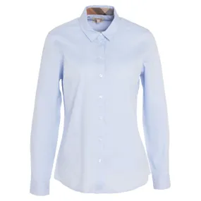 Barbour Derwent Ladies Shirt - Pale Blue/Primrose Hessian