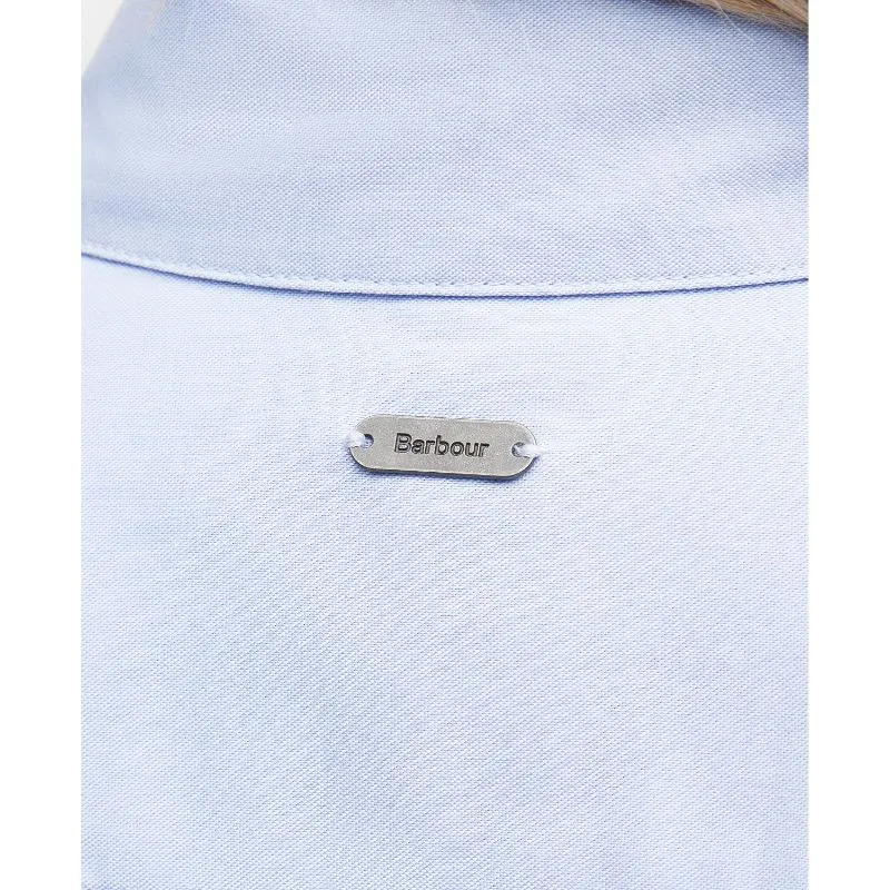 Barbour Derwent Ladies Shirt - Pale Blue/Primrose Hessian