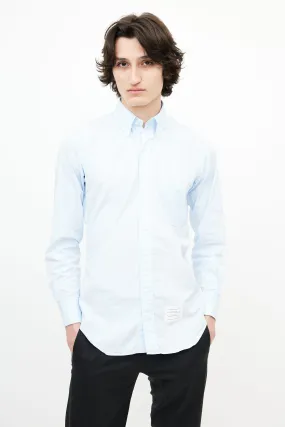 Blue Poplin Shirt