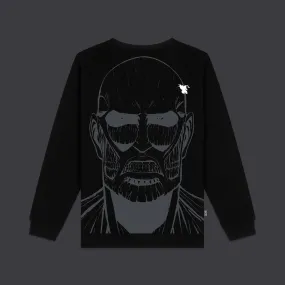 Colossal Titan Crewneck Black