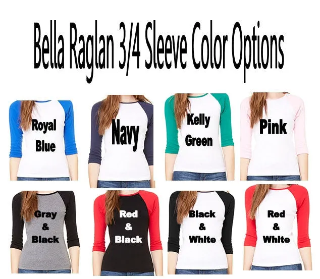 Custom Women's Raglan Tee