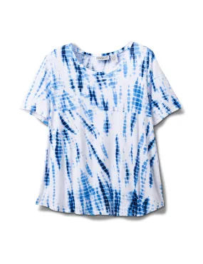 Embellished Tie Dye Knit Top