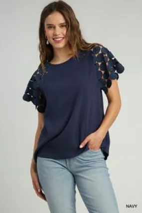 Flutter Sleeve Blouse
