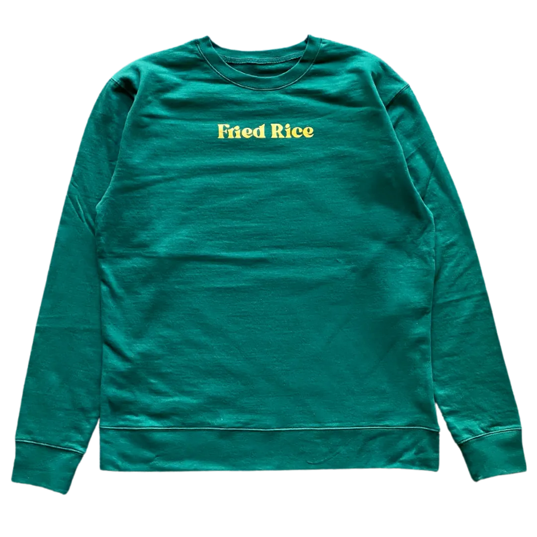 Fried Rice Text Crewneck