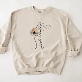 Just Breathe Women Sweatshirt