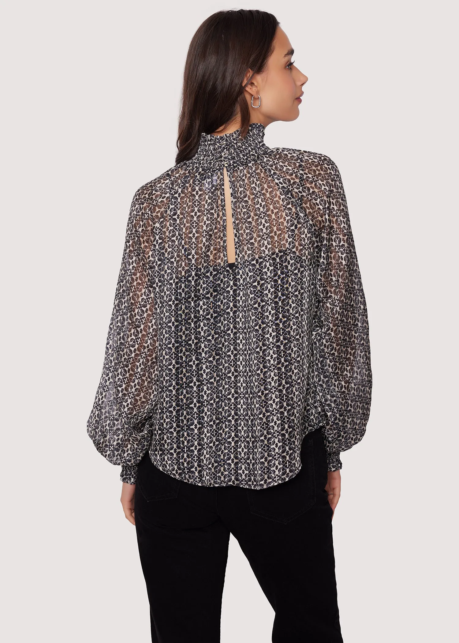 Mira Mock Neck Top