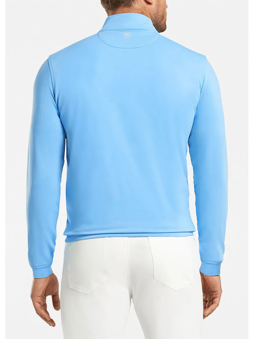 Peter Millar Perth Performance Quarter-Zip in Cottage Blue