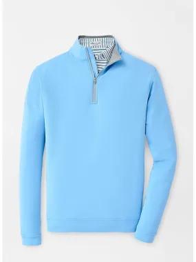 Peter Millar Perth Performance Quarter-Zip in Cottage Blue