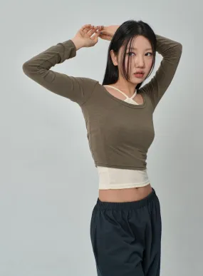 Scoop Neck Top IF314