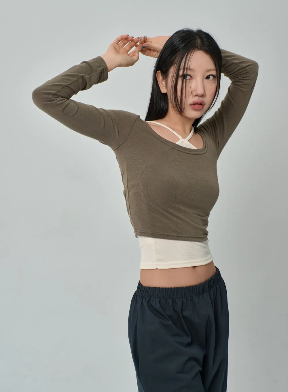 Scoop Neck Top IF314
