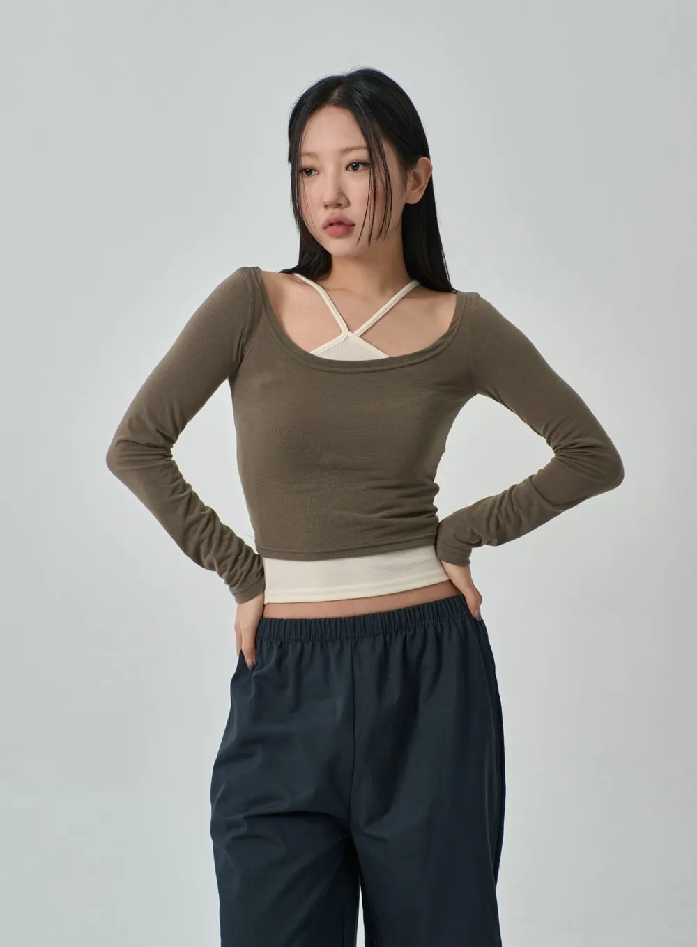 Scoop Neck Top IF314