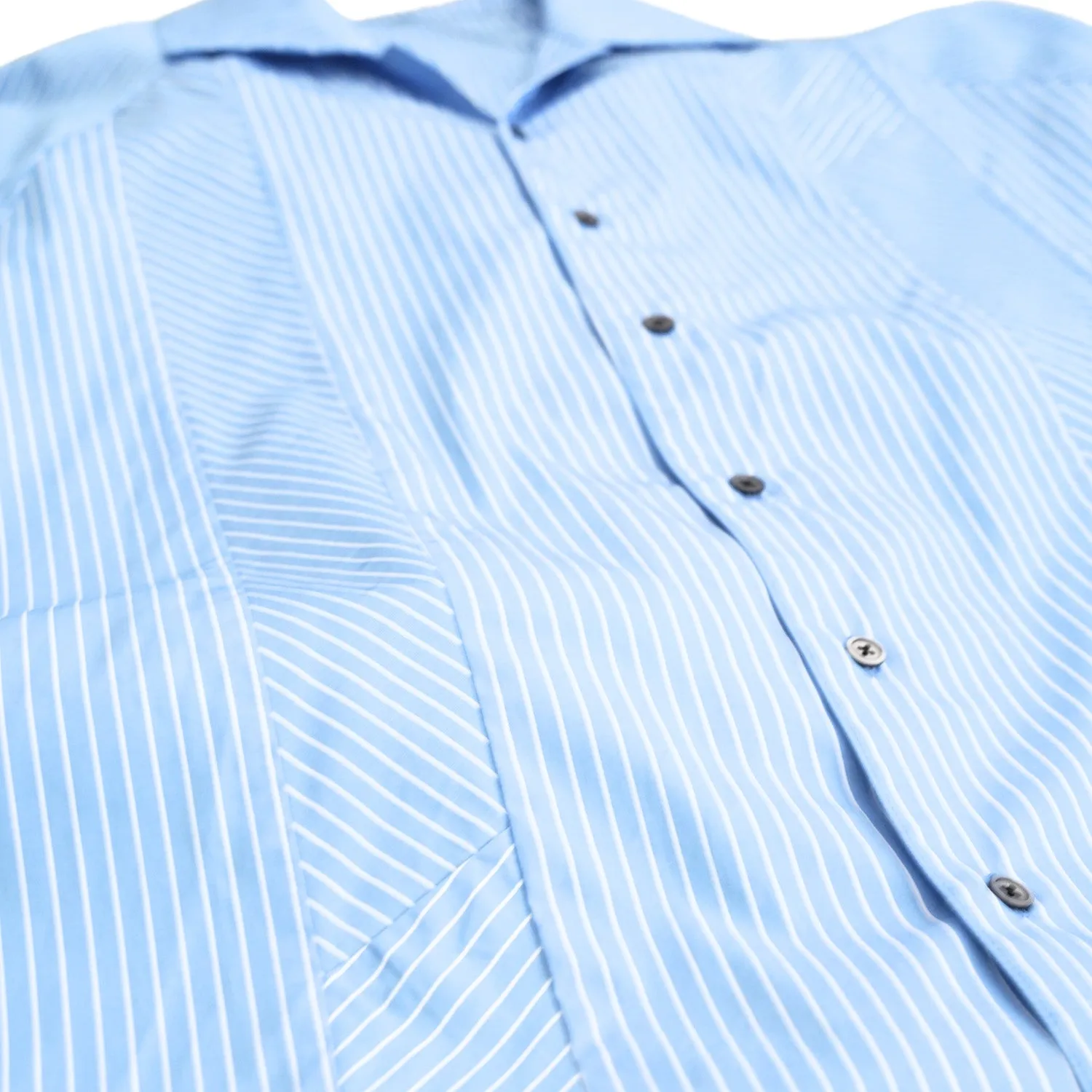 WM09-SH251092 POPLIN STRIPE RAGLAN OVERSIZE SHIRT