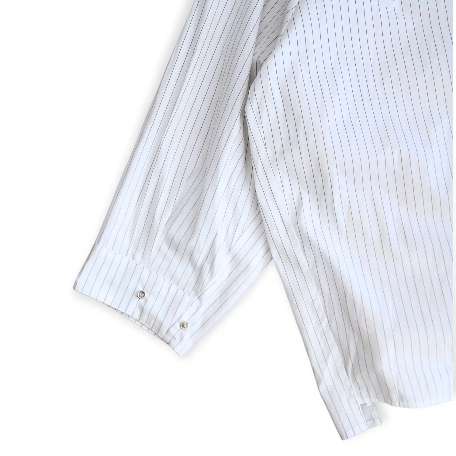 WM09-SH251092 POPLIN STRIPE RAGLAN OVERSIZE SHIRT